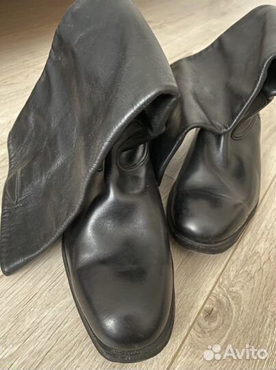 Хромовые сапоги СССР