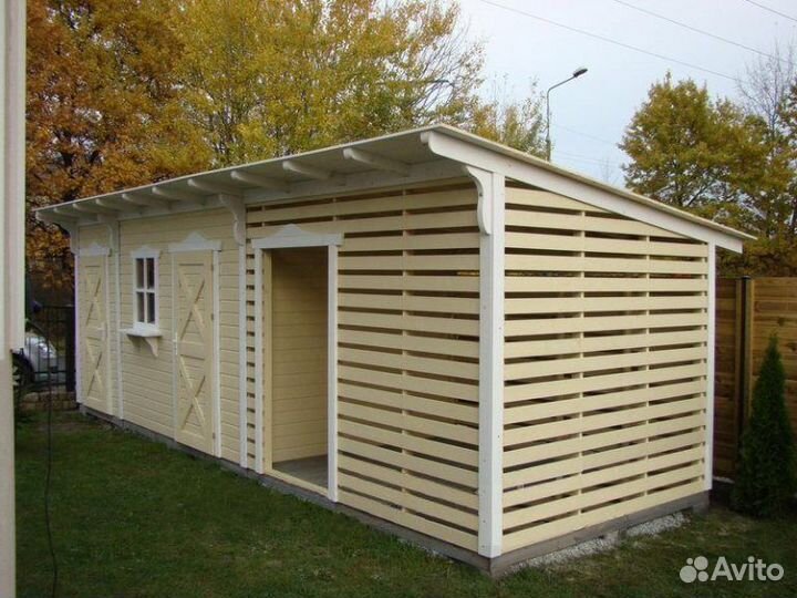 Пристройка веранд, террасы, хозблоки