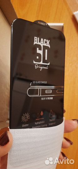 Защитное стекло iPhone 14 pro max, 2 шт