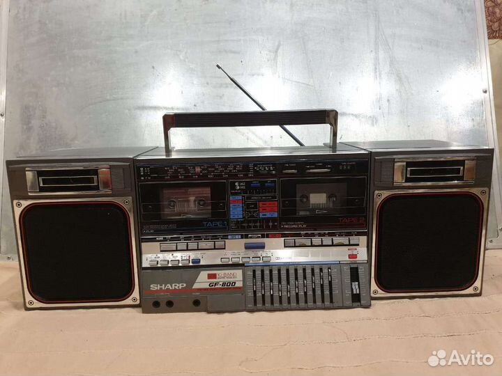 Магнитофон sharp GF 800H(D)
