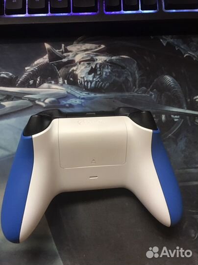 Xbox Shock Blue геймпад/джойстик для пк