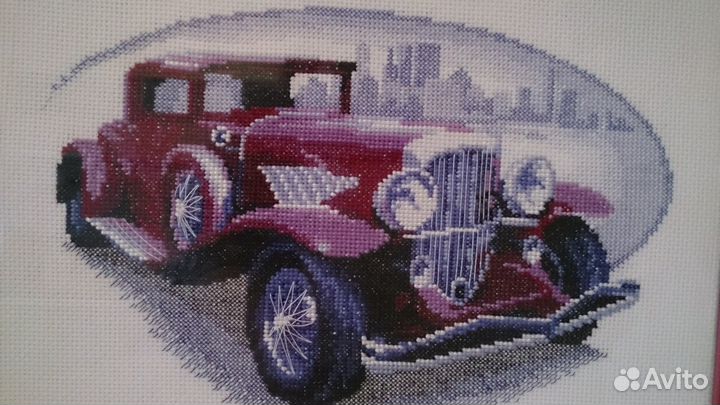 Картина, вышивка крестом 
