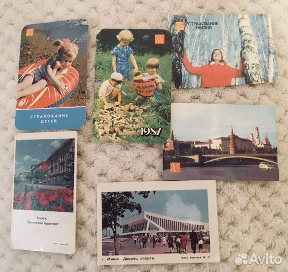 Календарики 1976-1996