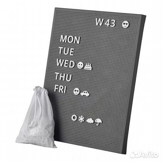 Доска панель для заметок IKEA