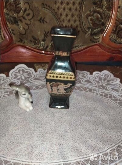 Ваза фарфор, статуэтка лфз