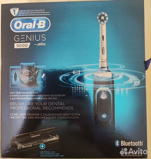 Электронная зубная щетка орал би