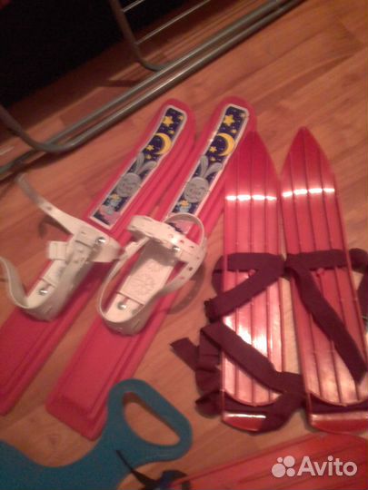 Мини лыжи лот