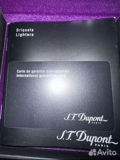 Зажигалка dupont новая
