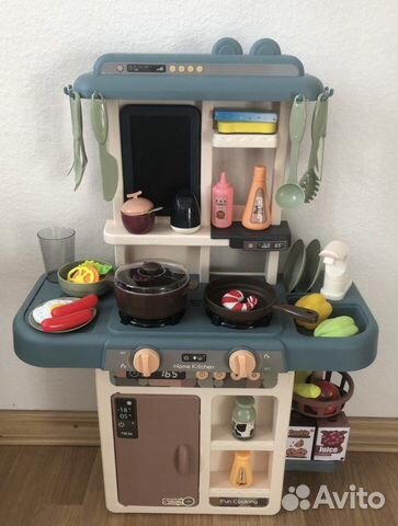 Детская кухня со светом, паром, водой. Новая