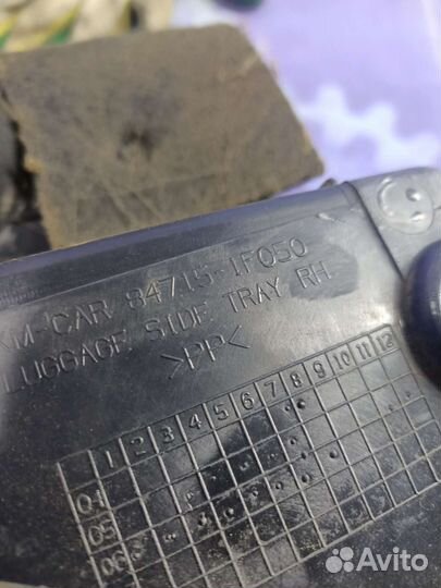 Пол багажника kia Sportage 2