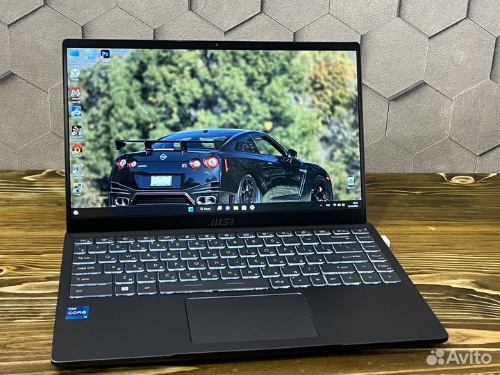 Металлический MSI Intel i5 11th/IPS FHD/16ram/SSD