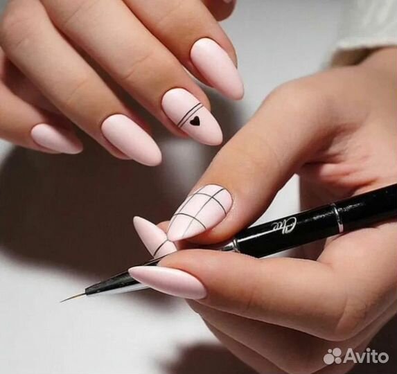 Маникюр наращивание