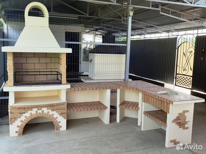 Модульные барбекю комплексы