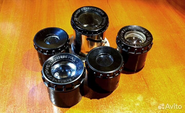 Объективы для фильмоскопов СССР