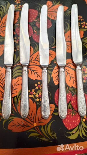 Набор кухонные ножи СССР Луч