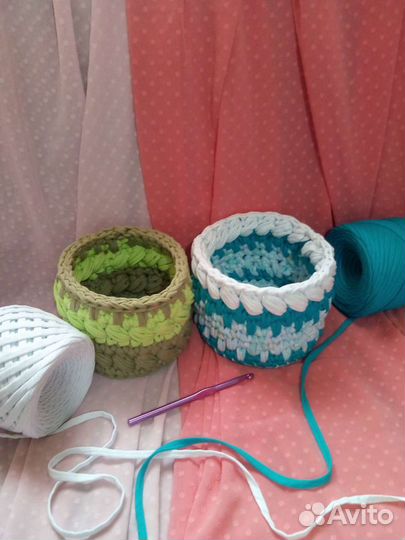 Корзинки интерьерные