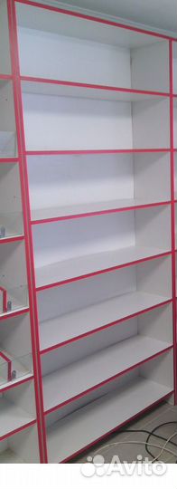 Стеллажи, витрины и прилавки для магазина