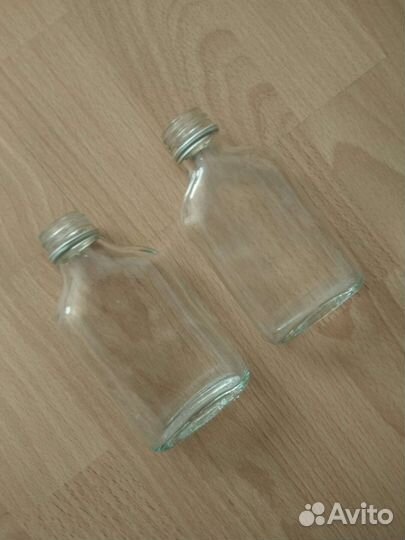 10 шт стеклянные бутылки 100 мл