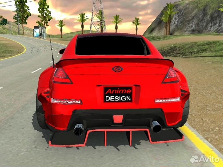 Nissan 350z car parking