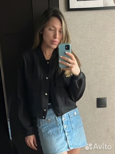 Куртка бомбер женская