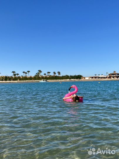 Надувной круг фламинго