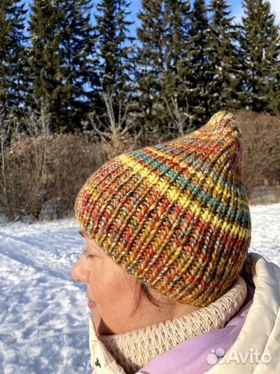 Шапка луковка ручной работы