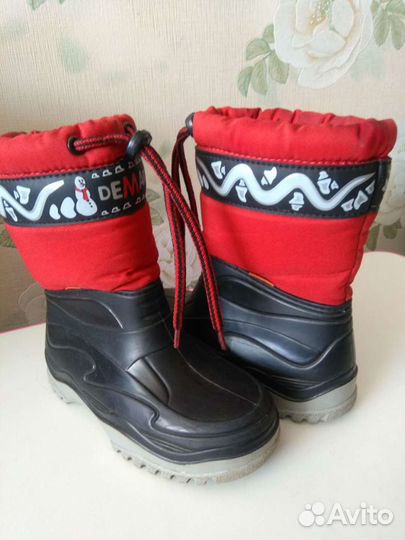 Сапоги для девочки два вида и размера