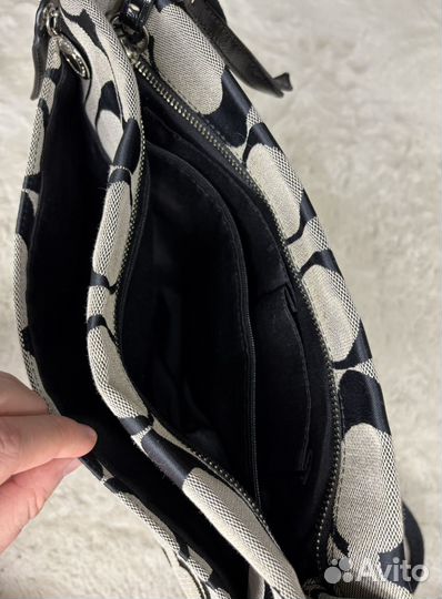 Винтажная сумка coach оригинал