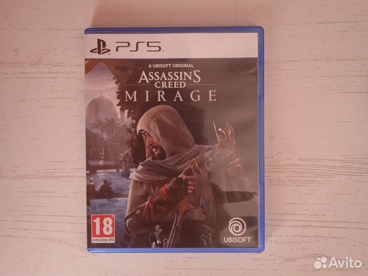 Игровой диск на ps5 Assassin's Creed Mirage