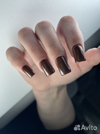 Маникюр с покрытием гель лак
