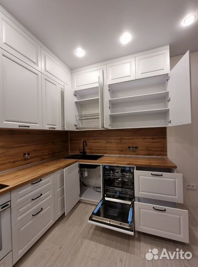 Кухня на заказ. Угловой гарнитур