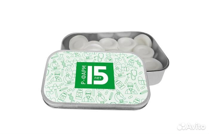 Жевательная резинка с Вашим логотипом