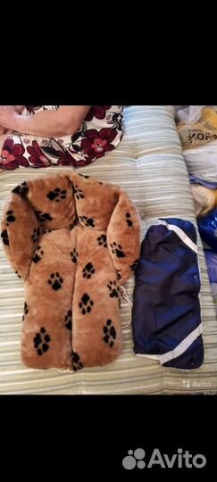 Сидушка для санок новая и муфта