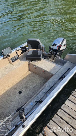 Лодка windboat 4.0 evo +мотор