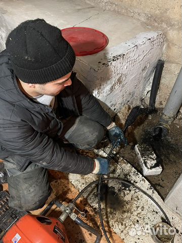 Прочистка канализации устранение засоров 24/7