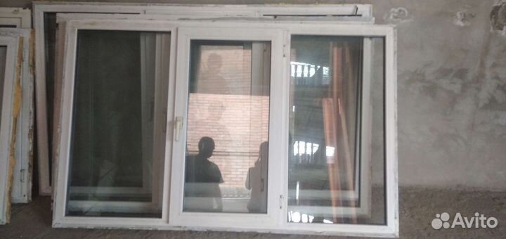 Окна пластиковые бу