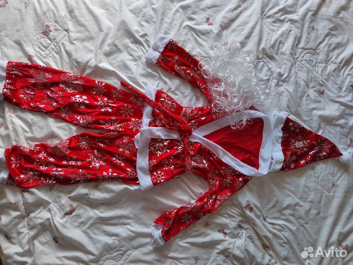 Костюм деда мороза детский