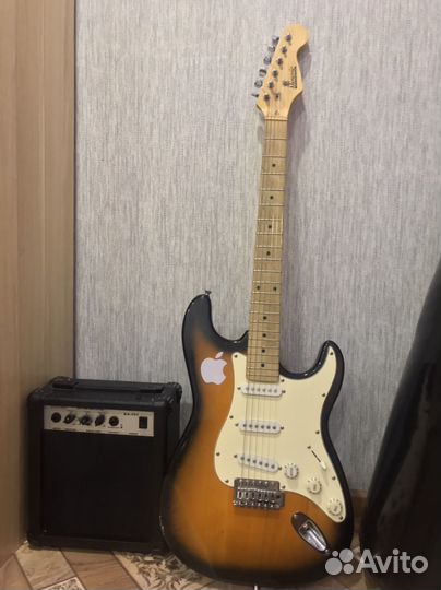 Электро гитара с комбиком