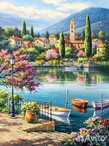 Алмазная мозаика, алмазная вышивка