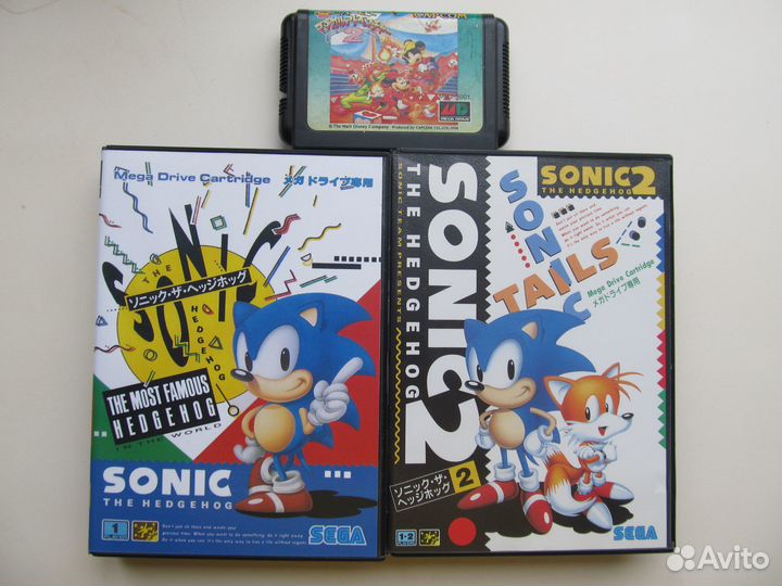 Картриджи Sega