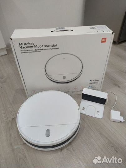 Робот пылесос xiaomi mi robot vacuum mop essential