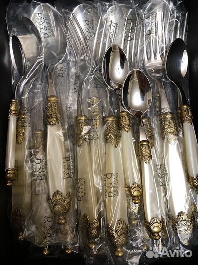 Набор столовых приборов 50 предметов, Италия