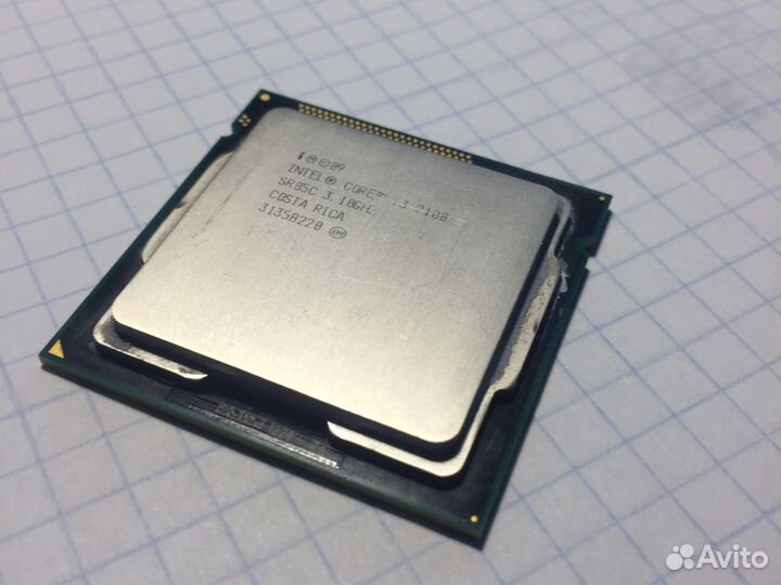 Процессор intel core i3-2100