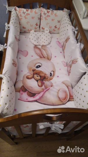 Бортики в детскую кроватку