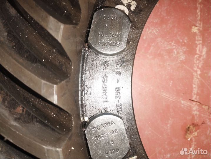 Главная пара редуктора scania R780 3.40