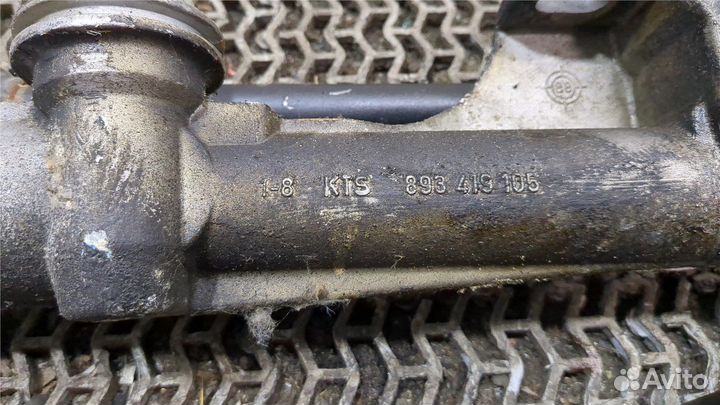 Рейка рулевая без г/у Audi 80 (B3), 1990