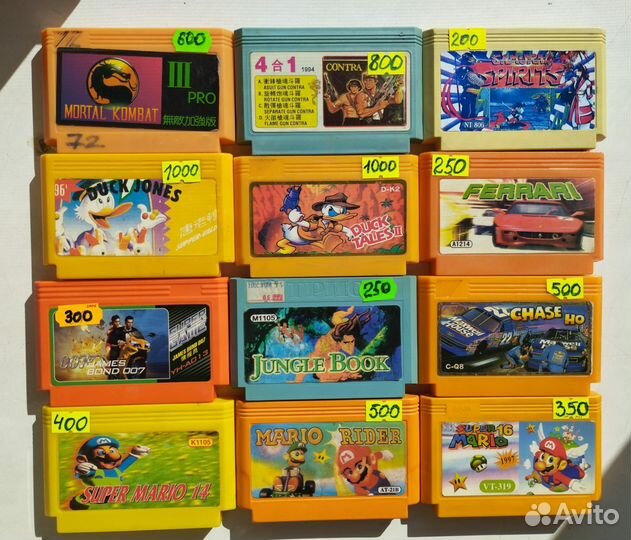 Катриджи, кассеты денди карикатуры dendy