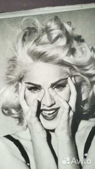 Фотоплакат Мадонна 80-90 гг большой формат