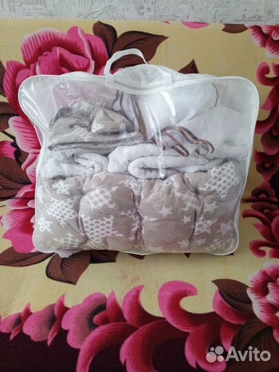 Бортики в детскую кроватку бу