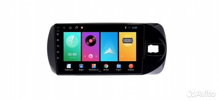 Штатная магнитола Toyota Vitz Android 11 2+32Gb